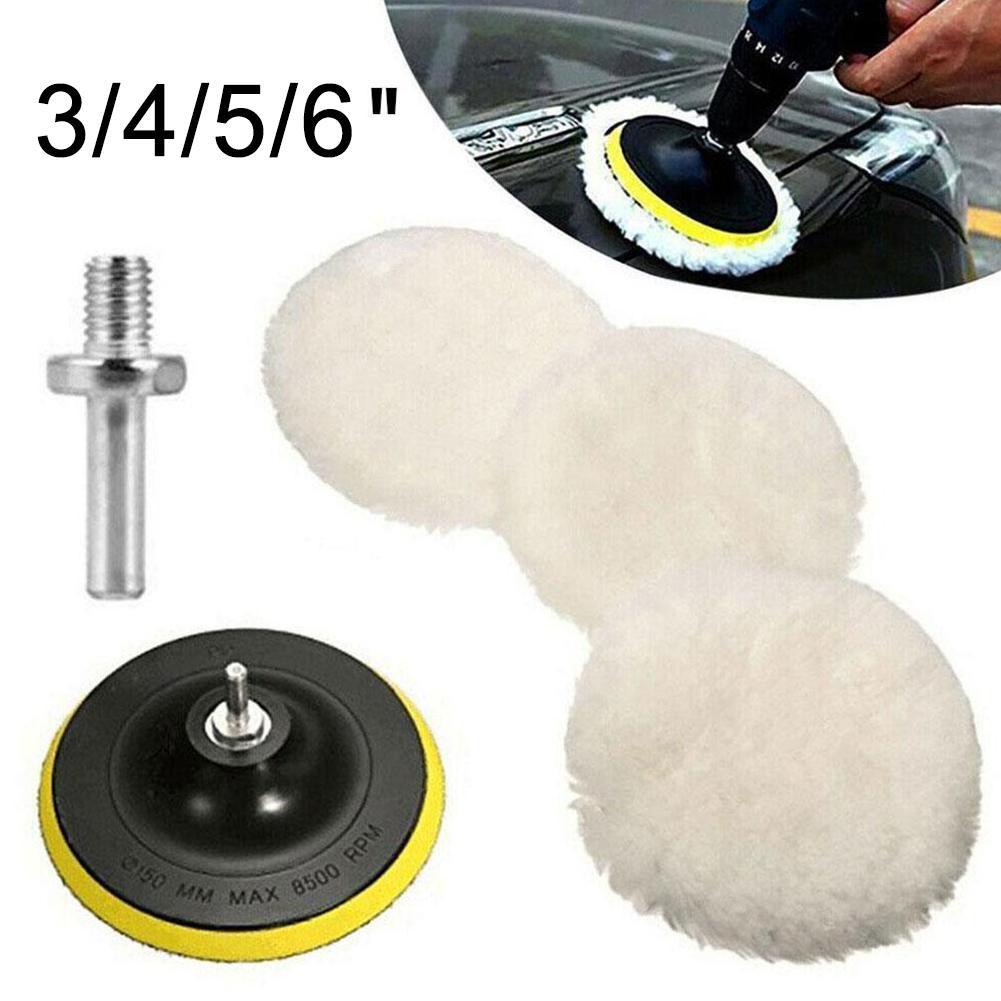 6pcs/set Car Polishing Sponge  - Polish Pad Set Buffer 评论和价格