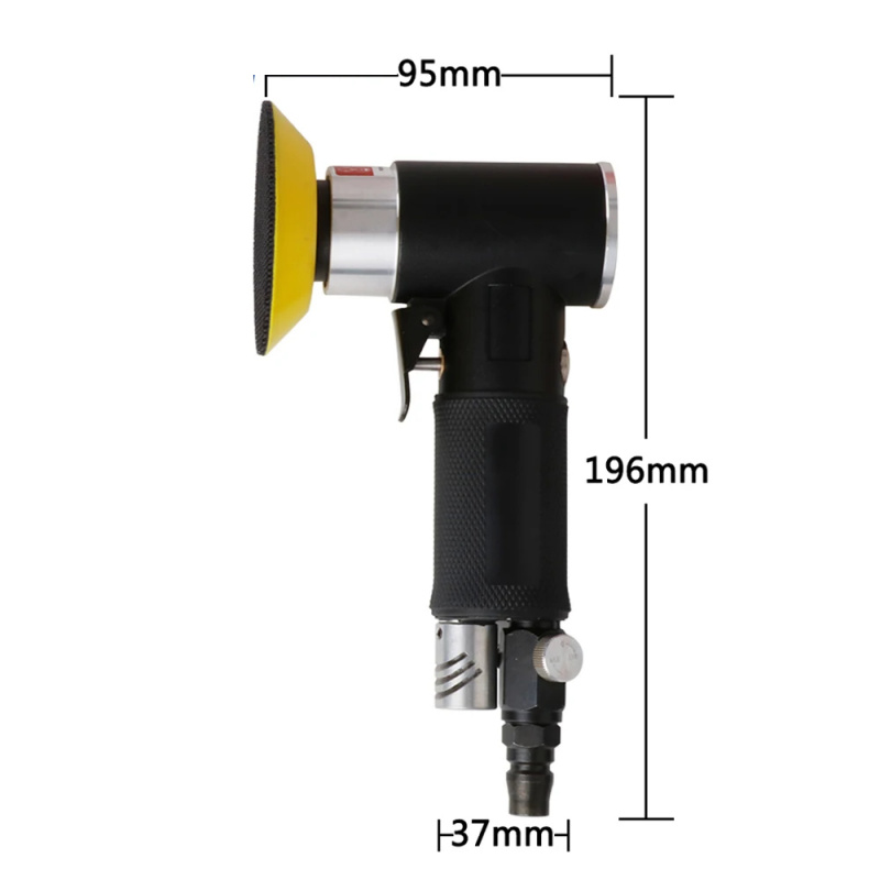 Air Sander Mini Pneumatic Grin - Polish Pad Set Buffer 评论和价格