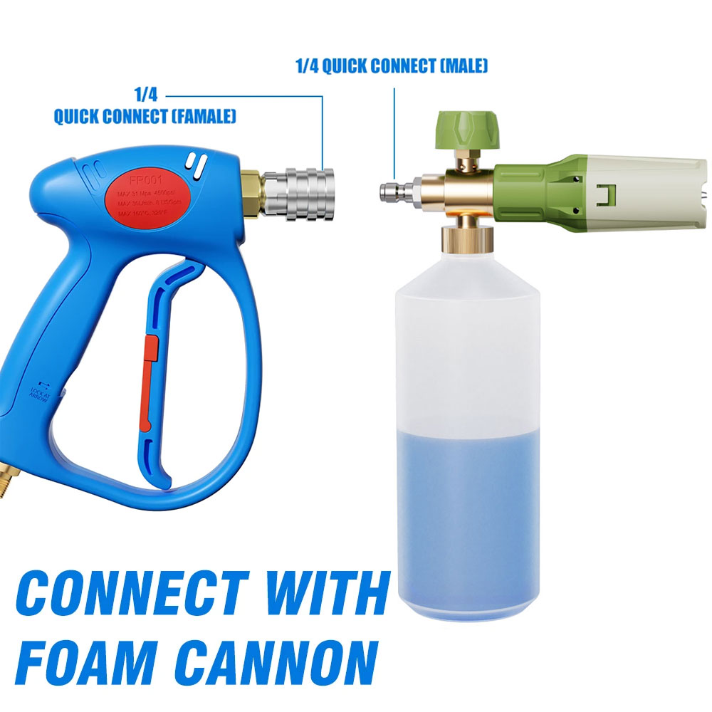 Aluminum Foam gun Lance Foam c - Foam Cannon Car Wash 评论和价格