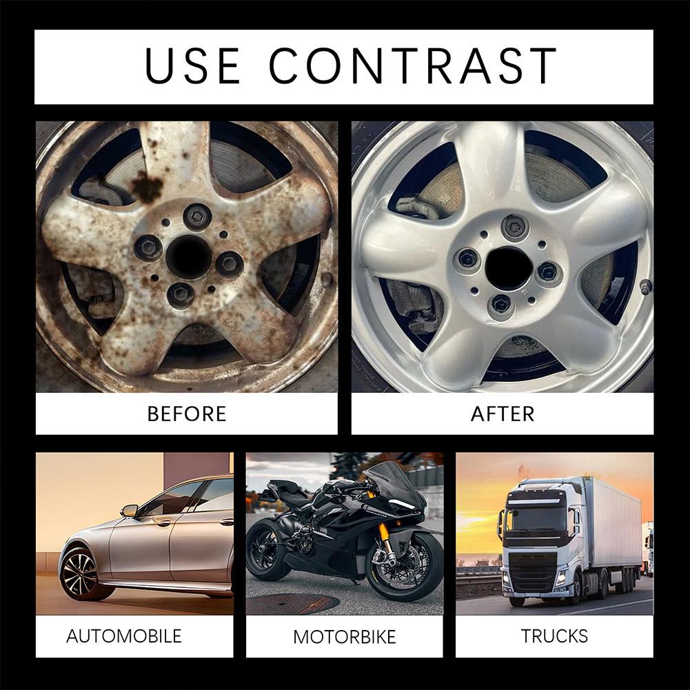 120ML 1/2/3PCS Car Wheel Rust  - Wheel Cleaner Alloy 评论和价格