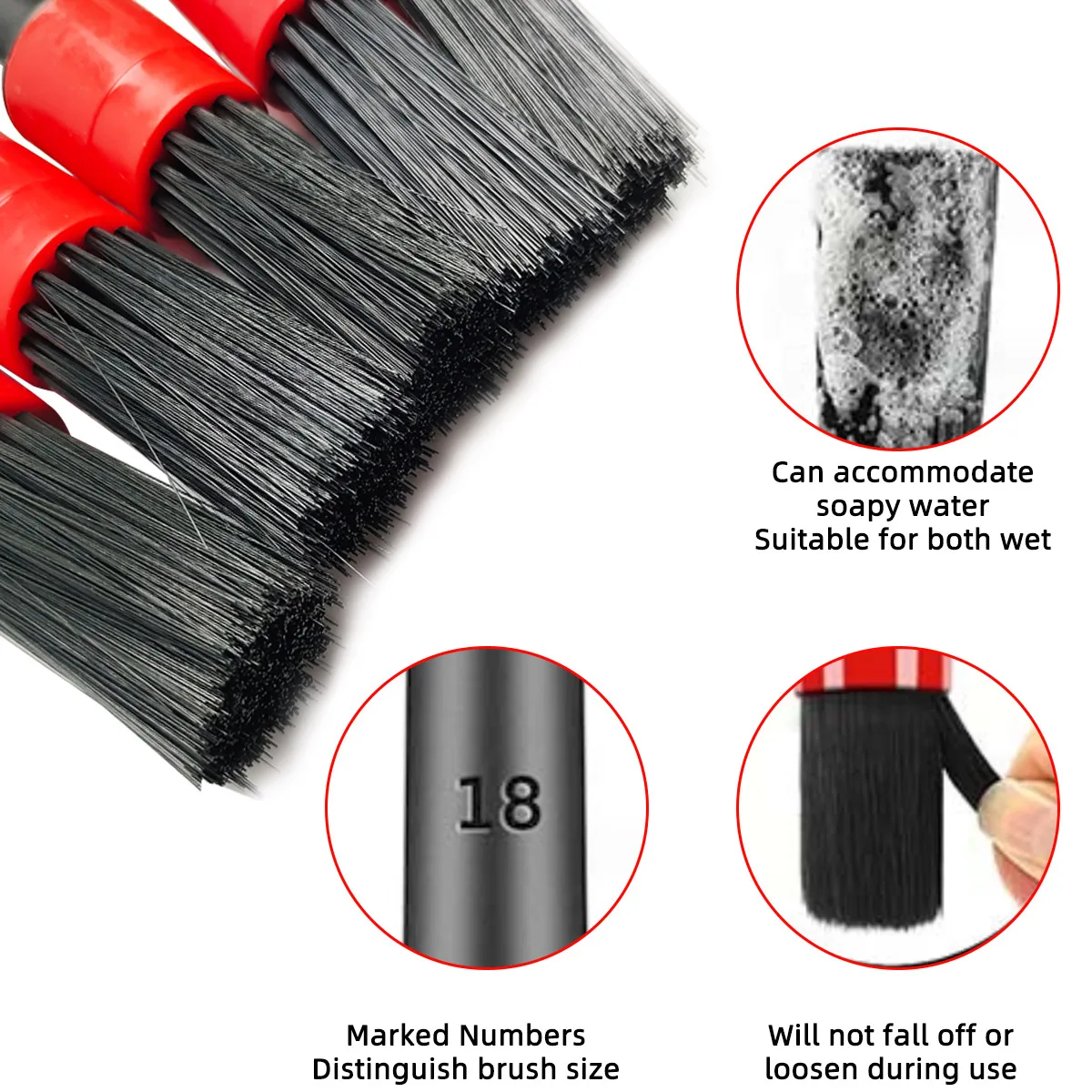 126-Piece Car Detail Cleaning  - Dirt Brush Interior 评论和价格