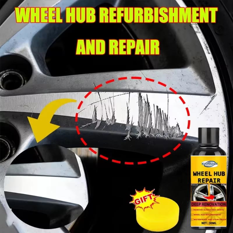 Car Wheel Rim Scratch Refurbis - Wheel Cleaner Alloy 评论和价格