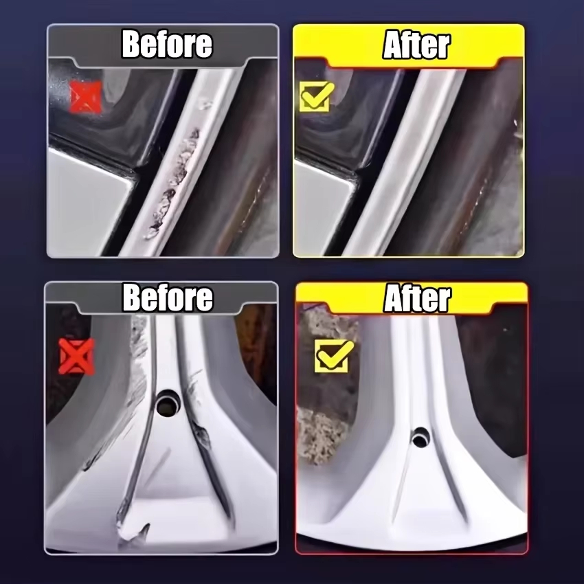 Car Wheel Rim Scratch Refurbis - Wheel Cleaner Alloy 评论和价格