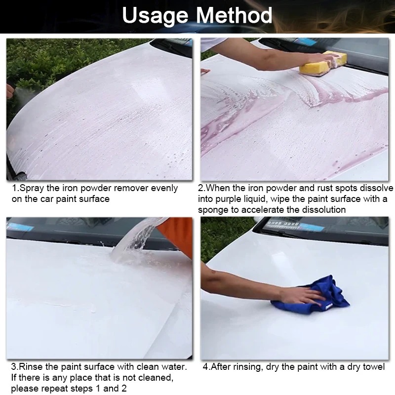 Car Detailing Rust Remove Allo - Wheel Cleaner Alloy 评论和价格
