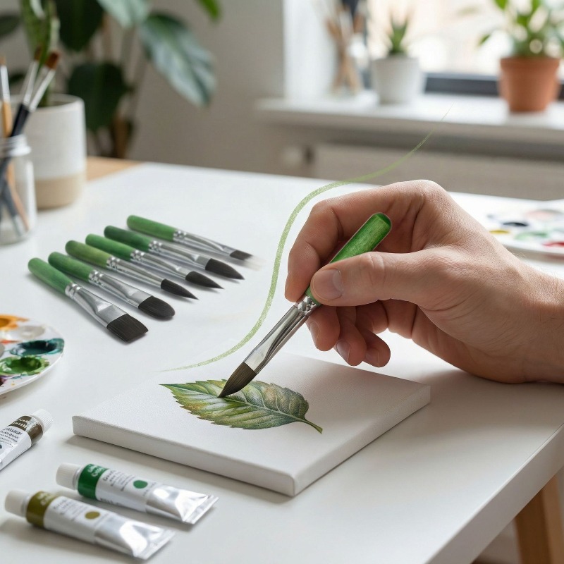 6-piece Mini Travel Painting B - Detailing Brush Set 评论和价格