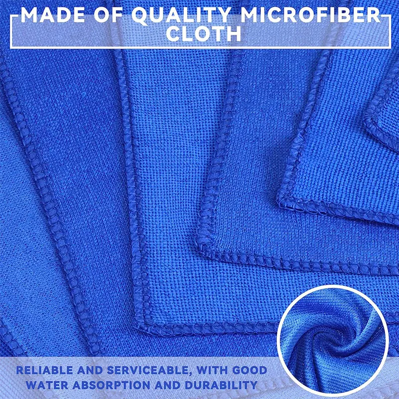 10/200PCS Microfiber Car Clean - Microfiber Towel Detailing 评论和价格