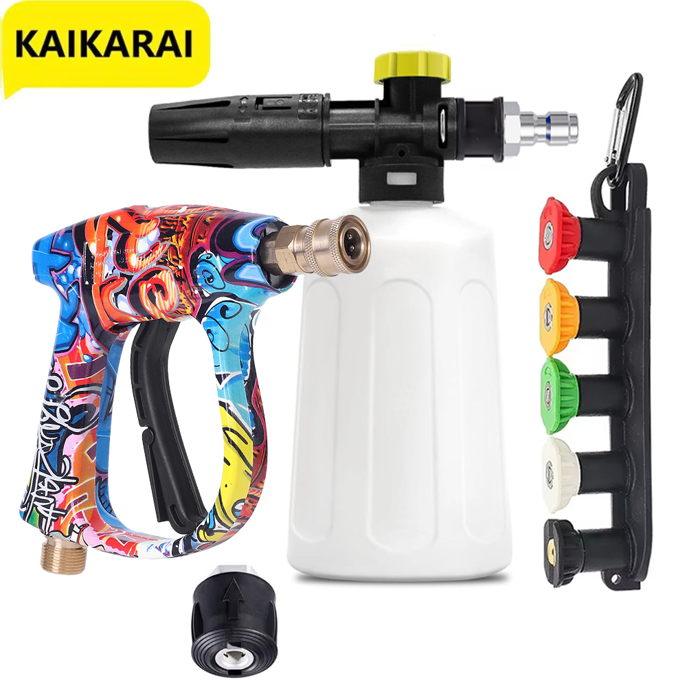 ROUE 1/4 Quick Connection Snow - Foam Cannon Car Wash 评论和价格
