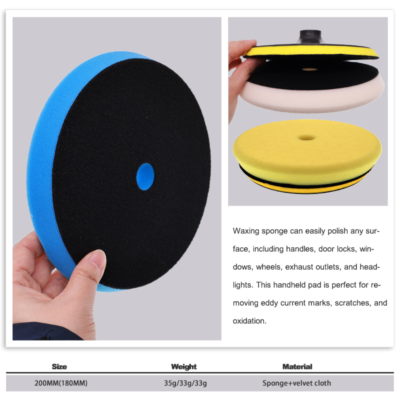 7.5 Inch Car Polishing Pad Kit - Polish Pad Set Buffer 评论和价格