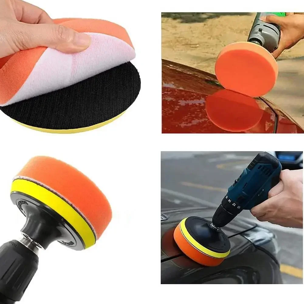 6Pcs Foam Pad Buffer Kit Polis - Polish Pad Set Buffer 评论和价格